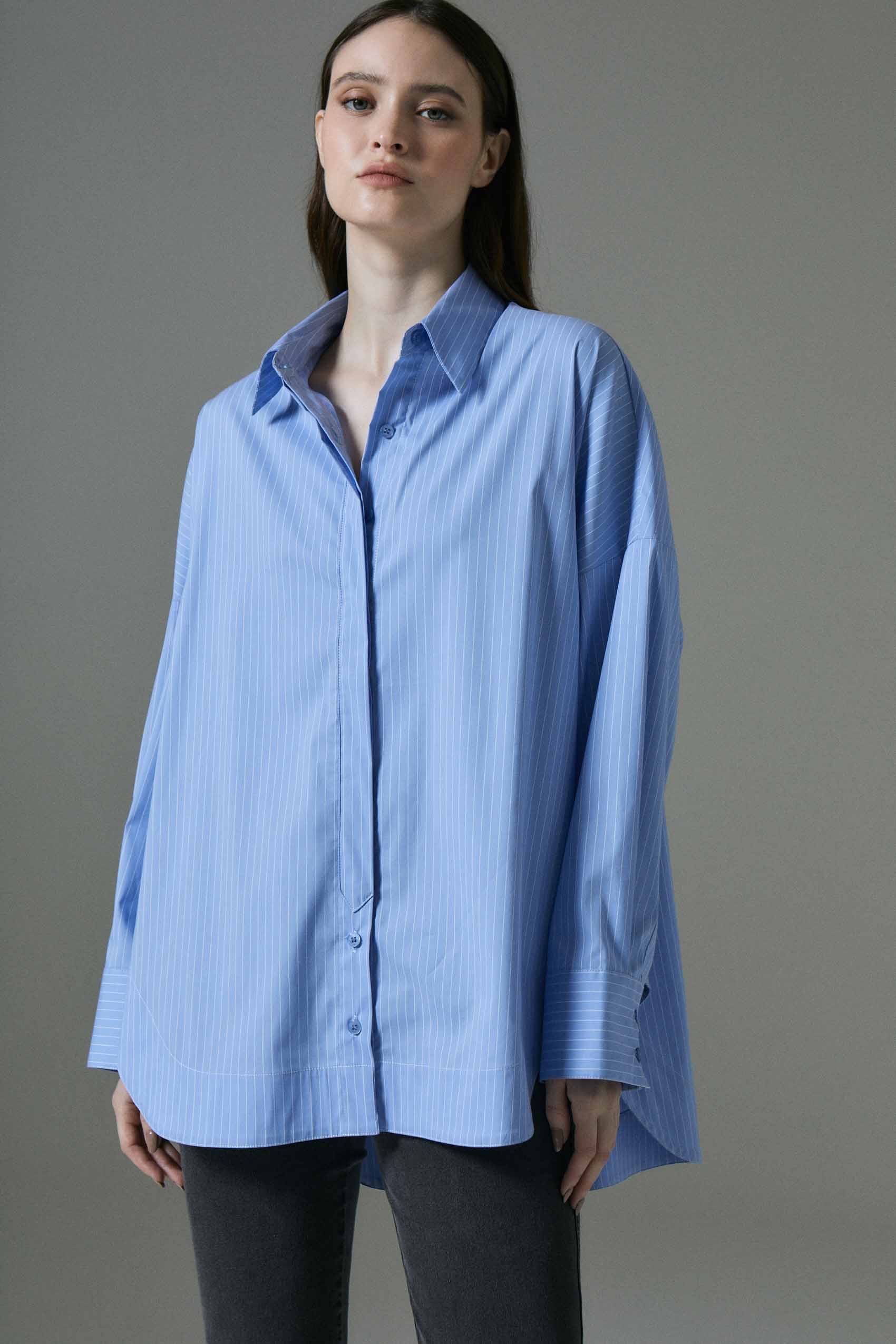 Camisa  Poplin Rayado
