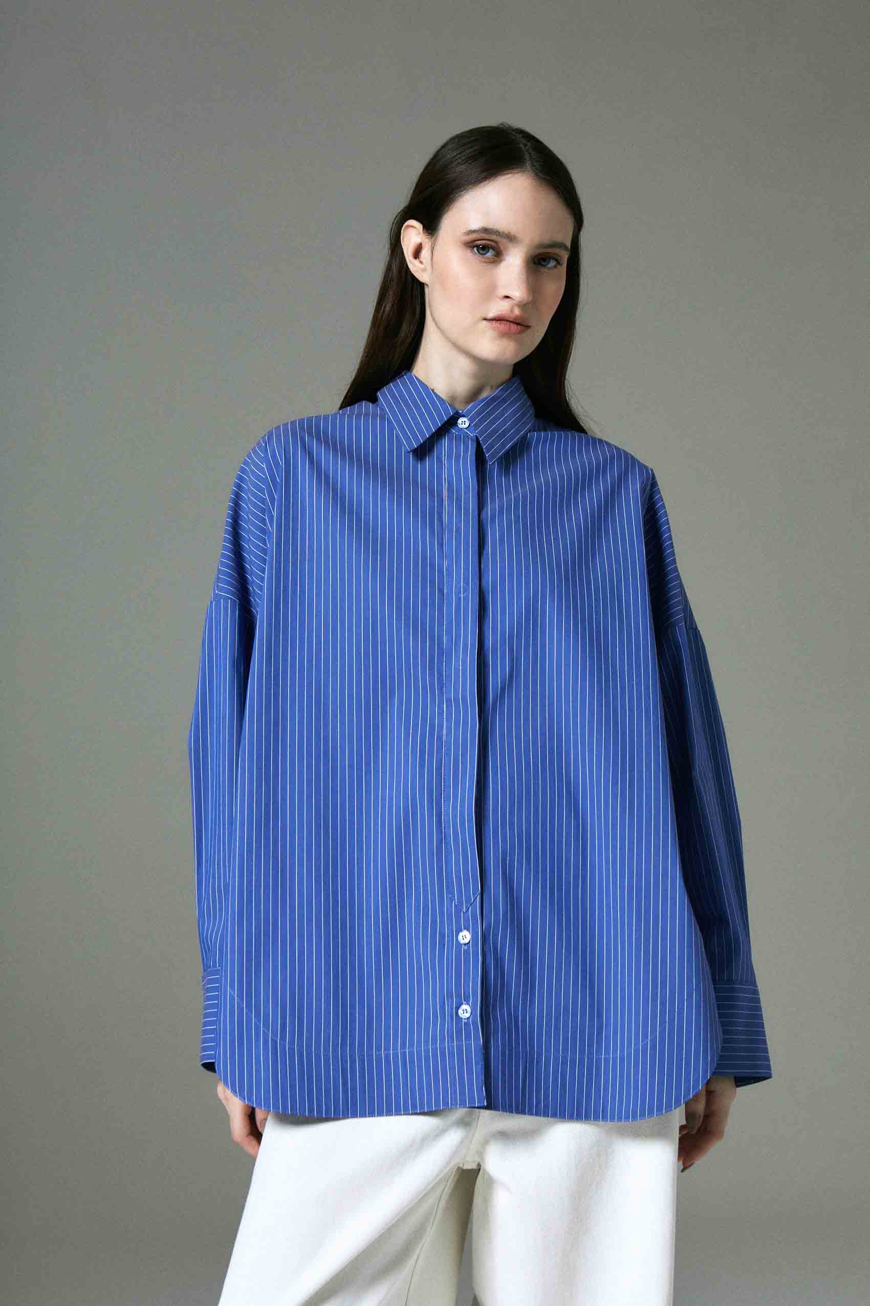 Camisa  Poplin Rayado